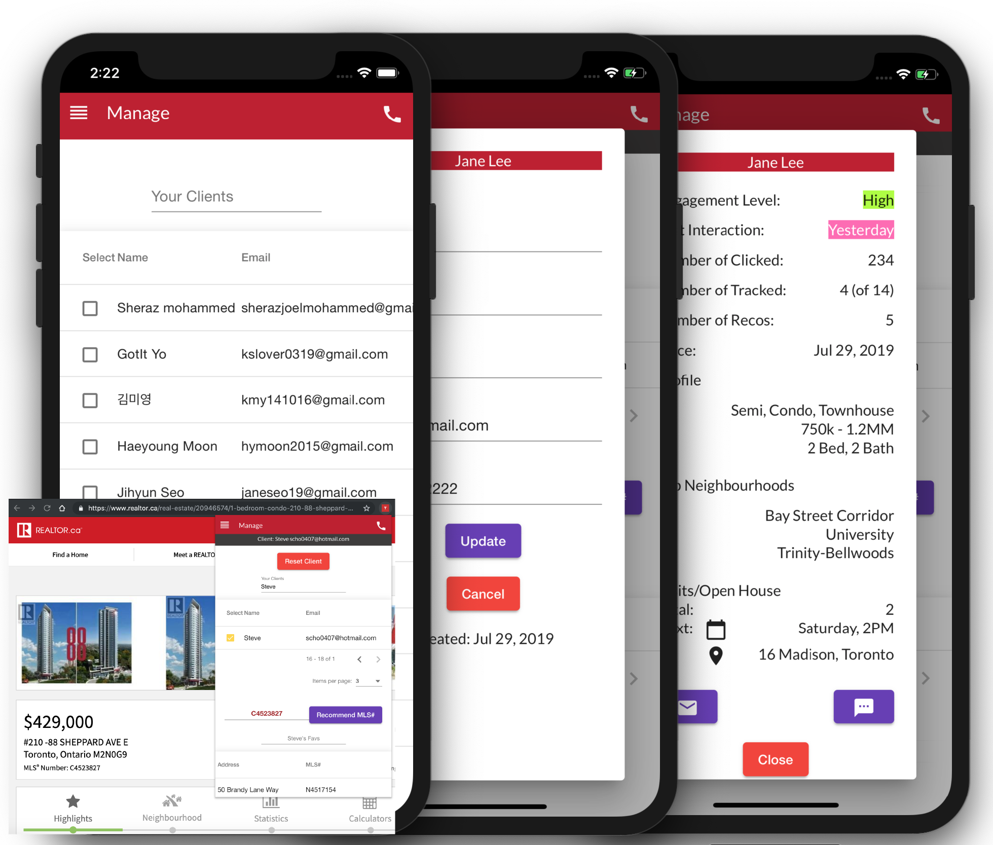 mobile application for realtors